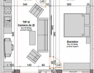 Lakás 2 szobák eladó on Cluj-napoca