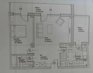 Appartement 2 chambres à vendre dans Cluj-napoca, zone Andrei Muresanu