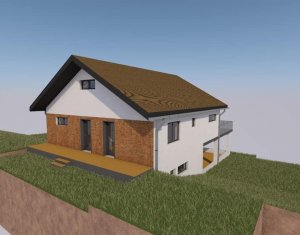 Proiect autorizatie casa P+1, teren 1000 mp, Salicea