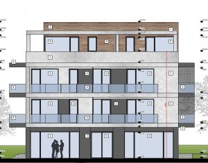 Apartament 1 cam decomandat, imobil nou Apahida zona centrala 