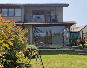 Casa ultrafinisata in mijlocul naturii, gradina amenajata, Gilau