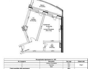 Lakás 2 szobák eladó on Cluj-napoca, Zóna Zorilor