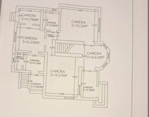 Casa renovabila , teren 1526 mp, front la doua strazi, Juc Herghelie
