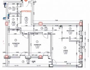 Appartement 3 chambres à vendre dans Cluj-napoca, zone Someseni