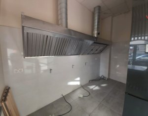 Spatiu comercial, alimentatie publica, vitrina, vad