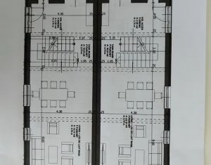 Casa duplex, o unitate locativa, 4 camere, 200 m.p., Dambu Rotund/Calea Baciului
