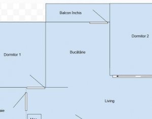 Appartement 3 chambres à louer dans Cluj-napoca, zone Buna Ziua