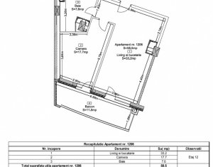 Lakás 2 szobák eladó on Cluj-napoca, Zóna Zorilor