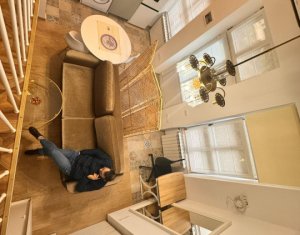 Apartament tip studio etajat, ultracentral, mobilat si utilat !