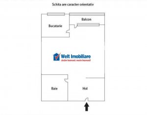 Lakás 1 szobák eladó on Cluj-napoca, Zóna Grigorescu