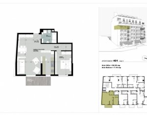 Lakás 2 szobák eladó on Cluj-napoca, Zóna Marasti