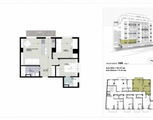 Apartment 3 rooms for sale in Cluj-napoca, zone Marasti