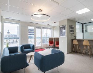 Birouri All-inclusive, spatiu privat pt 4 persoane, zona NTT Data