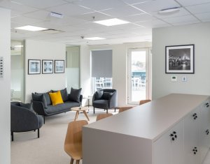 Birouri All-inclusive, spatiu privat pt 4 persoane, zona NTT Data