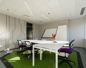 Birouri All-inclusive, spatiu privat pt 4 persoane, zona NTT Data