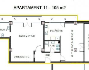Lakás 2 szobák eladó on Cluj-napoca