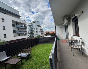 Apartament 2 camere cu terasa, gradina si parcare, de vanzare in Buna Ziua