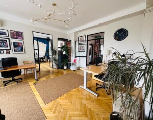 Spatiu activitati de birou, 4 incaperi 150mp, terasa si curte, pta Cipariu 