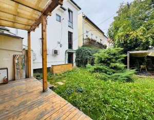 Spatiu activitati de birou, 4 incaperi 150mp, terasa si curte, pta Cipariu 