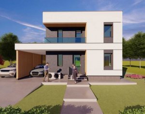 Casa individuala, 5 camere, 152 mp utili, 737 mp teren, cart. Sopor