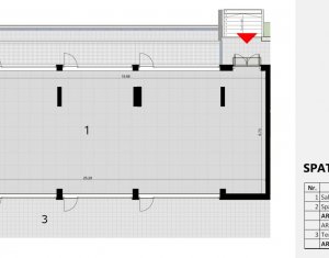 Spatiu comercial Golden Tulip Zorilor 