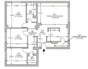 Appartement 4 chambres à vendre dans Cluj-napoca, zone Manastur