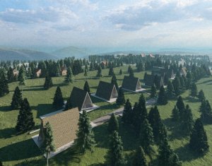 Teren intravilan 10.814 mp cu PUZ aprobat – Beliș