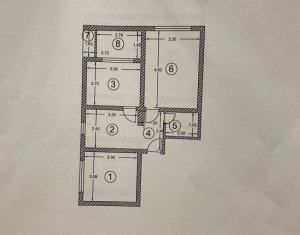 Lakás 3 szobák eladó on Cluj-napoca, Zóna Manastur