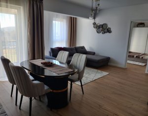 Apartament cu doua camere, doua balcoane, mobilat si utilat, Floresti