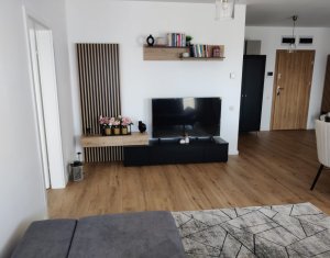 Apartament cu doua camere, doua balcoane, mobilat si utilat, Floresti