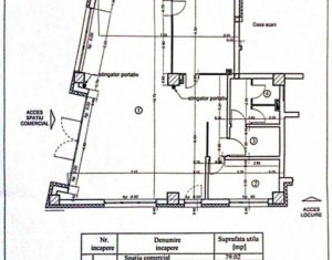 Spatiu comercial de vanzare, 96m2 in Cluj-napoca, zona Gara