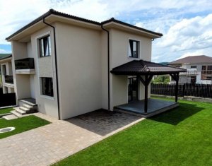 Casa 120mp| Gradina 317mp| la  intrare in  Chinteni