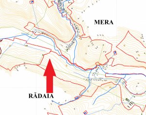 Teren intravilan in Mera cu acces la D.N.1F 