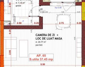 Appartement 2 chambres à vendre dans Floresti