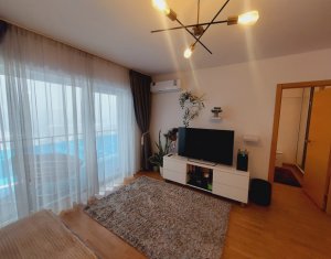 Apartament cu 2 camere, mobilat si utilat modern, terasa si parcare, Viva City