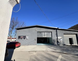 Hala multifunctionala 245mp, usa sectionala, H4,5m, str. Cetatii Floresti