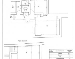 Appartement 2 chambres à vendre dans Cluj-napoca, zone Centru