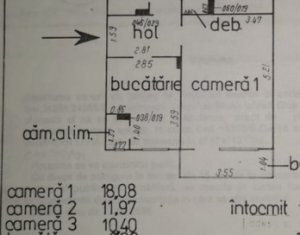Lakás 3 szobák eladó on Cluj-napoca, Zóna Zorilor