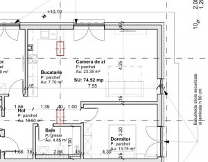 Lakás 3 szobák eladó on Cluj-napoca, Zóna Centru