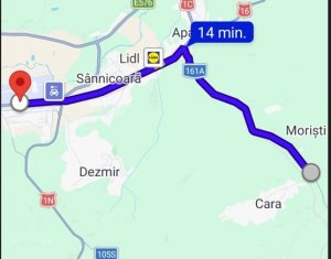  Casa P+M| Teren 755 mp -la drum judetean  | 10 km aeroport Cluj