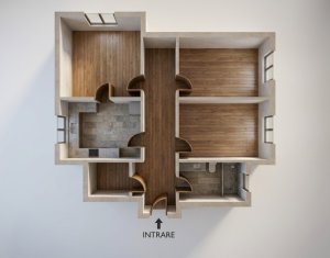 Spatiu birou, 3 incaperi, Dorobantilor, centru, zona Tribunalului