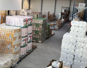 Hala noua 600mp, 10 parcari, iesire Floresti zona Rompetrol