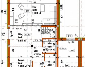 Casa in Feleacu, vedere peste Cluj-Napoca, P+1+M, 5 dormitoare, 180 mp utili,