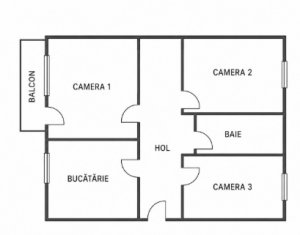 , 65m2 dans Cluj-napoca, zone Manastur