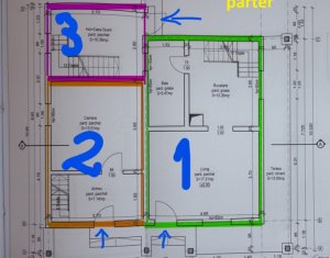 1.6 ha de padure cu poienita, parau la limita curtii, cabana pentru trei familii