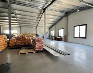 Hala noua 200mp, curte si parcari, zona Panemar Jucu de Mijloc