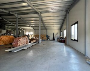 Hala noua 200mp, curte si parcari, zona Panemar Jucu de Mijloc