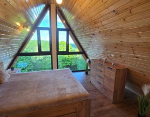 Cabană A-Frame Premium – Oază de liniște și investiție sigură la Valea Ierii 
