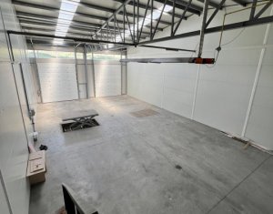 Depozit sau productie 285mp, birouri 45mp, trifazic, acces TIR