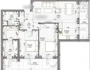 Appartement 3 chambres à vendre dans Cluj-napoca, zone Zorilor